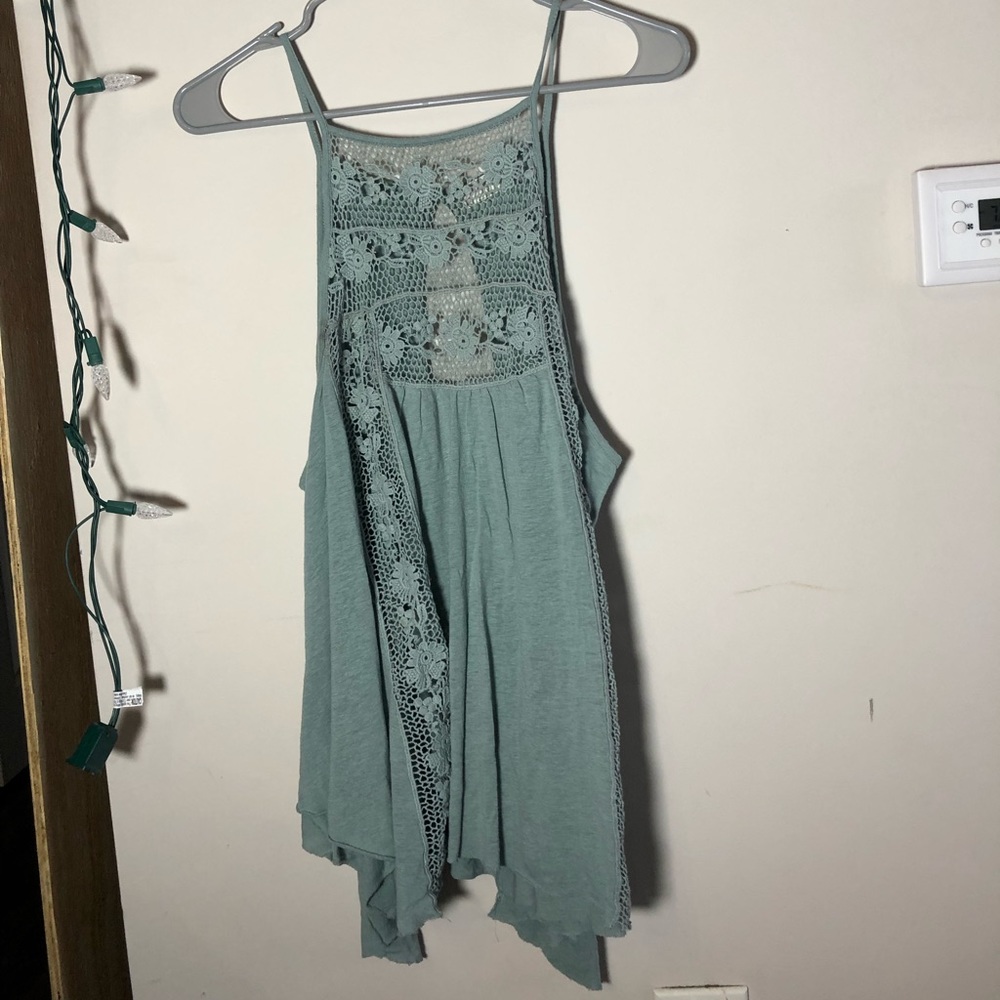 Free people teal short tunic
